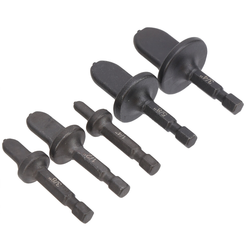 5Pcs Tube Expander Hex Handle Bearing Steel Air Conditioning Copper Pipe Extension Tool 4681322679042