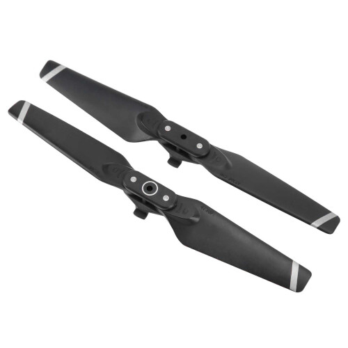 2 pezzi di eliche 4730F, 10 g, per Spark, 60x30x10, Nero/Argento 1