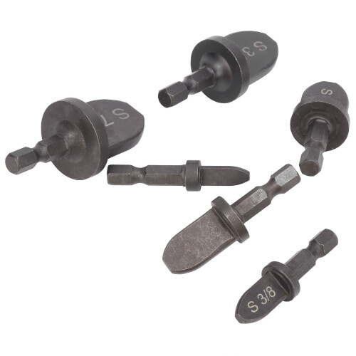 Set da 6 pezzi di espansori per tubi, nero, da 7/8 a 1/4 di pollice 2