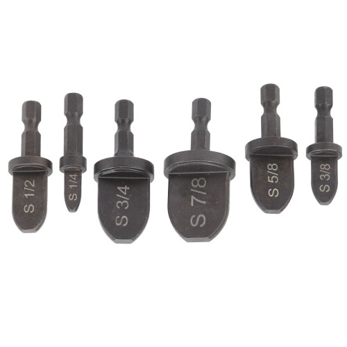 Set da 6 pezzi di espansori per tubi, nero, da 7/8 a 1/4 di pollice 1