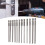 Set di punte per cacciavite da 12 pezzi - 100 mm, lega S2, argento 5