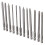 Set di punte per cacciavite da 12 pezzi - 100 mm, lega S2, argento 7