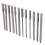 Set di punte per cacciavite da 12 pezzi - 100 mm, lega S2, argento 12