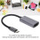 Carte d’acquisition HDMI vers Type-C 4K à 30 Hz - aluminium 12