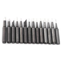 14 pezzi di puntali di saldatura in rame per 936/937/938, 4 mm di diametro interno