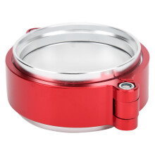 76mm Morsetto di aspirazione turbo HD V-Band 3in / 7.6cm Rosso