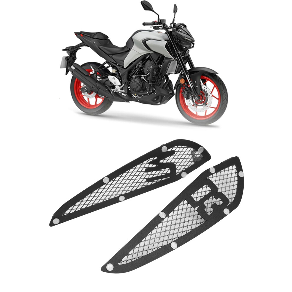 2Pcs Motorcycle Fuel Tank Air Intake Trim Aluminum Replacement For Mt03 2020Â2021 4151322679729