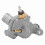 CF250 CN250 250cc Assemblaggio termostato della pompa dell'acqua 16