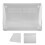 Coque d'ordinateur portable OS X Pro/Air - silicone transparent 1