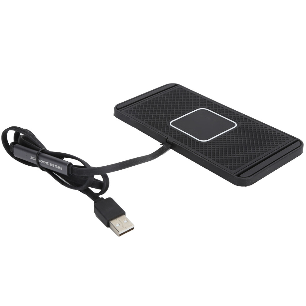 15W Fast Wireless Car Charger Qi Charging Pad Nonslip Wireless Phone Charger Pad 7661322680757