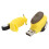 Clé USB Memory Stick USB 2.0, 16 Go, voiture électrique jaune 13