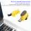 Memory Stick 2.0 USB Drive 64GB giallo compatto 11