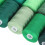Ensemble de 10 bobines de fil à coudre vert - 10 yd/bobine 10