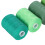 Ensemble de 10 bobines de fil à coudre vert - 10 yd/bobine 6