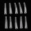 10 pezzi di coperture in silicone per pinzette, antipolvere 6