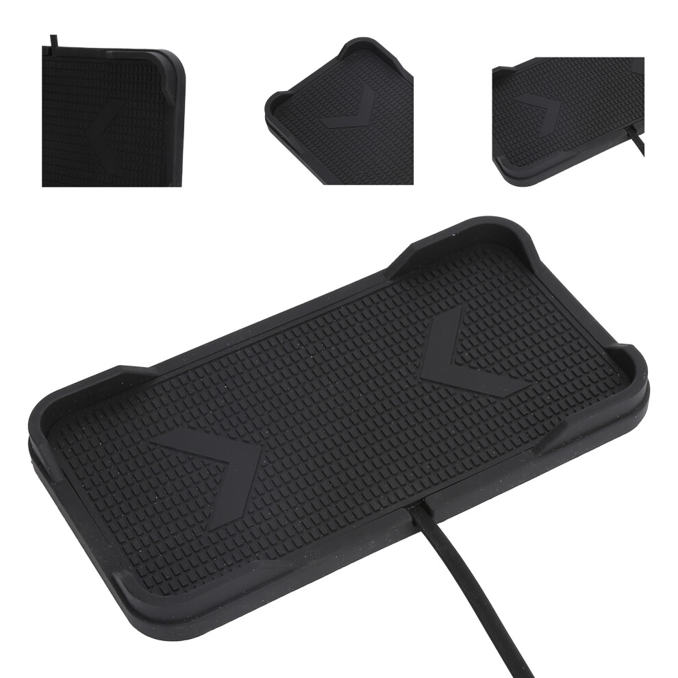 Wireless Car Charger Qi Charging Pad Nonslip 10W 7.5W Fast Wireless Charger Pad For Car 7631322681115