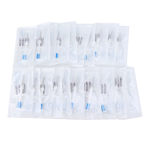 20 pezzi di chip RFID Bioglass da 512 bit 1,4x8 mm siringa 2