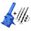 41 pezzi guida per trapano per legno 195x86x72mm 6/8/10mm Blu 6
