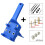 41 pezzi guida per trapano per legno 195x86x72mm 6/8/10mm Blu 8