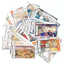 Cartes de tarot pour l'animation lors d'une fête, 10,3 6 cm, papier