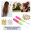 Ensemble de crochets pour dreadlocks anneaux en alliage 3x1x1cm 7