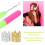 Ensemble de crochets pour dreadlocks anneaux en alliage 3x1x1cm 10