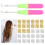 Ensemble de crochets pour dreadlocks anneaux en alliage 3x1x1cm 13