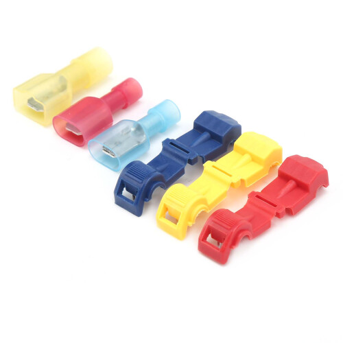 120 pièces Borne rapide de type T 4,0-6,0 mm² Jaune 2