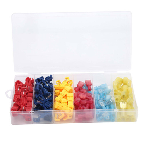 120 pièces Borne rapide de type T 4,0-6,0 mm² Jaune 1