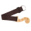 Violoncelle sangle en nylon réglable couleur bois O-Ring 16