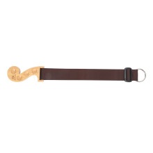 Violoncelle sangle en nylon réglable couleur bois O-Ring