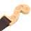 Violoncelle sangle en nylon réglable couleur bois O-Ring 4