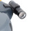 Guinzaglio per cani DoubleHead in corda da traino 3m grigio LED 4