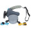 Guinzaglio per cani DoubleHead in corda da traino 3m grigio LED 14