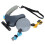 Guinzaglio per cani DoubleHead in corda da traino 3m grigio LED 5