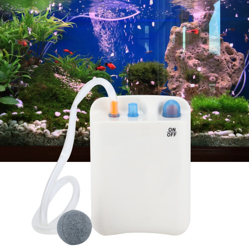 DC-125 Pompa di ossigeno 1,0 L/min, 11x8x4,5 cm plastica