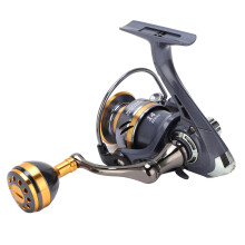 Mulinello da spinning in alluminio KS4000, ingranaggi ad alta velocità.