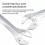 Chiave per mozzo bici Slice 13/14/15/16mm argento 203mm 13