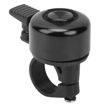 Mini campanello per bicicletta in alluminio 17-19mm nero 22g
