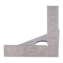 Règle d'angle droit 90/45 en acier inoxydable 0,1 mm