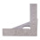Règle d'angle droit 90/45 en acier inoxydable 0,1 mm 1