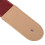 Sangle d'ukulélé coton-lin 85-135 cm réglable rouge 4