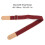 Sangle d'ukulélé coton-lin 85-135 cm réglable rouge 5