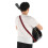 Sangle d'ukulélé coton-lin 85-135 cm réglable rouge 11