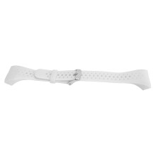 Bracelet en silicone pour montre M400/M430, blanc, réglable