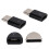 2 pièces d'adaptateur OTG Micro-USB vers Type-C - Noir, 3 g 10