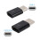 2 pièces d'adaptateur OTG Micro-USB vers Type-C - Noir, 3 g 11