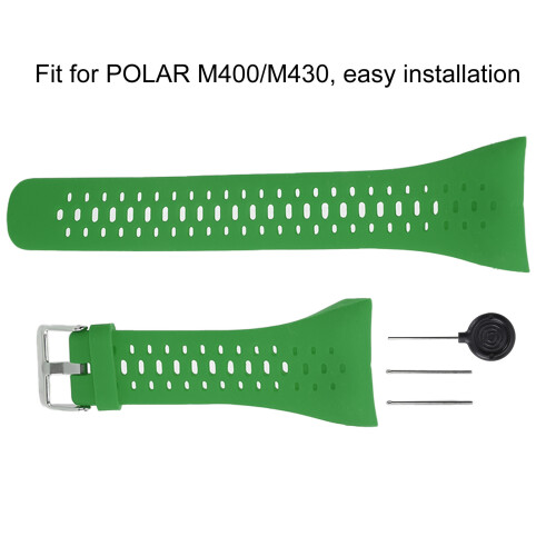 Cinturino in silicone per M400/M430 Green Tool 2