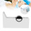 Support de distributeur de ruban pour cils blanc 9,5  3  5,7 cm 1