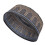 Chapeau musulman 56.0cm noir brodé 13